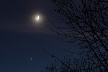 Měsíc a Venuše